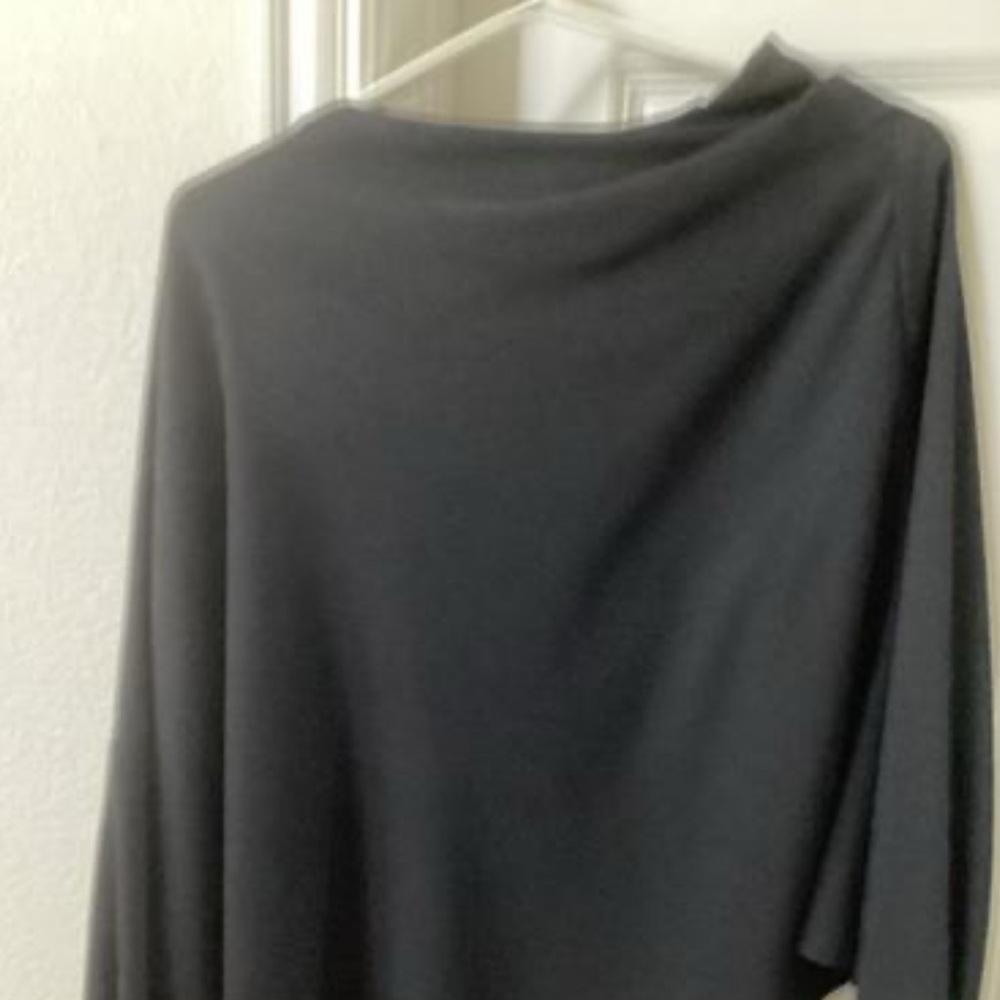 Zara Black Off-the-Shoulder Sweater